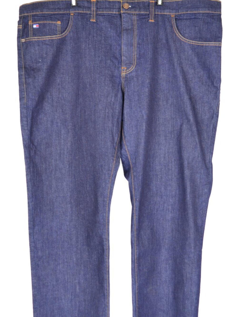 Tommy Hilfiger Denim Men's Size W48 L30 Stretch Straight Fit Denim Jeans NWT